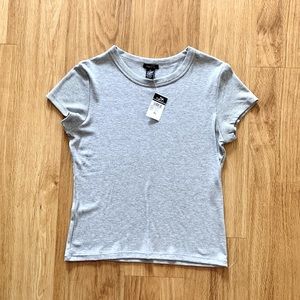 Rue21 Ribbed Lettuce Edge Tee • XL